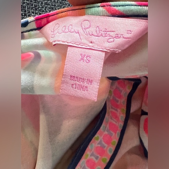 Lilly Pulitzer Emma Dress Resort Navy - Picture 10 of 10